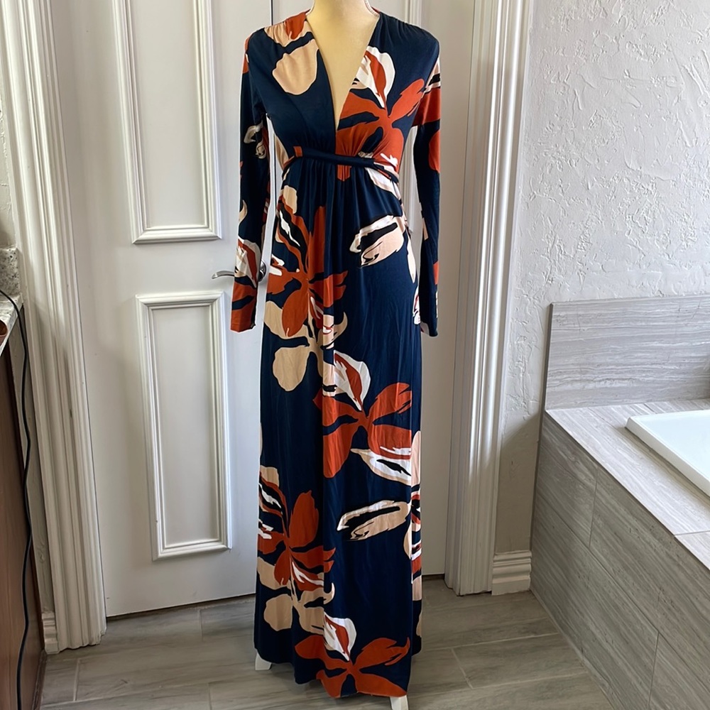 Rachel Pally Caftan Maternity Casual Maxi Dress
Size: 2 (XS) Length: Long
